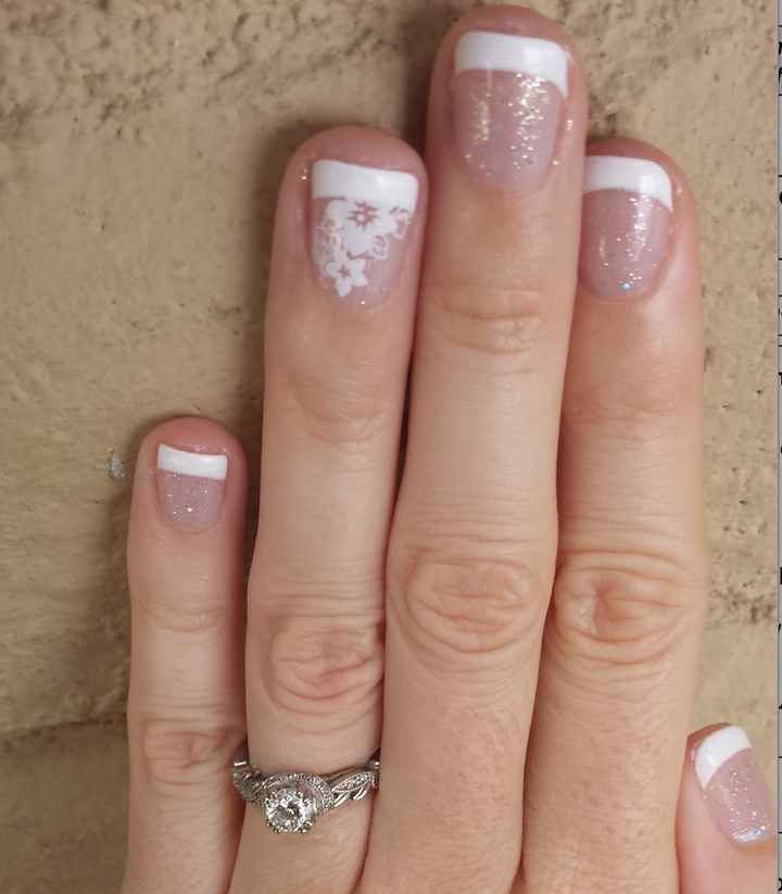 Wedding Day Nails
