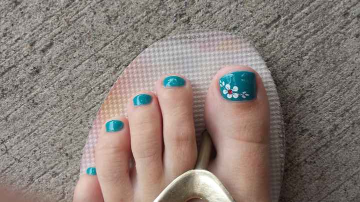 Wedding Day Nails