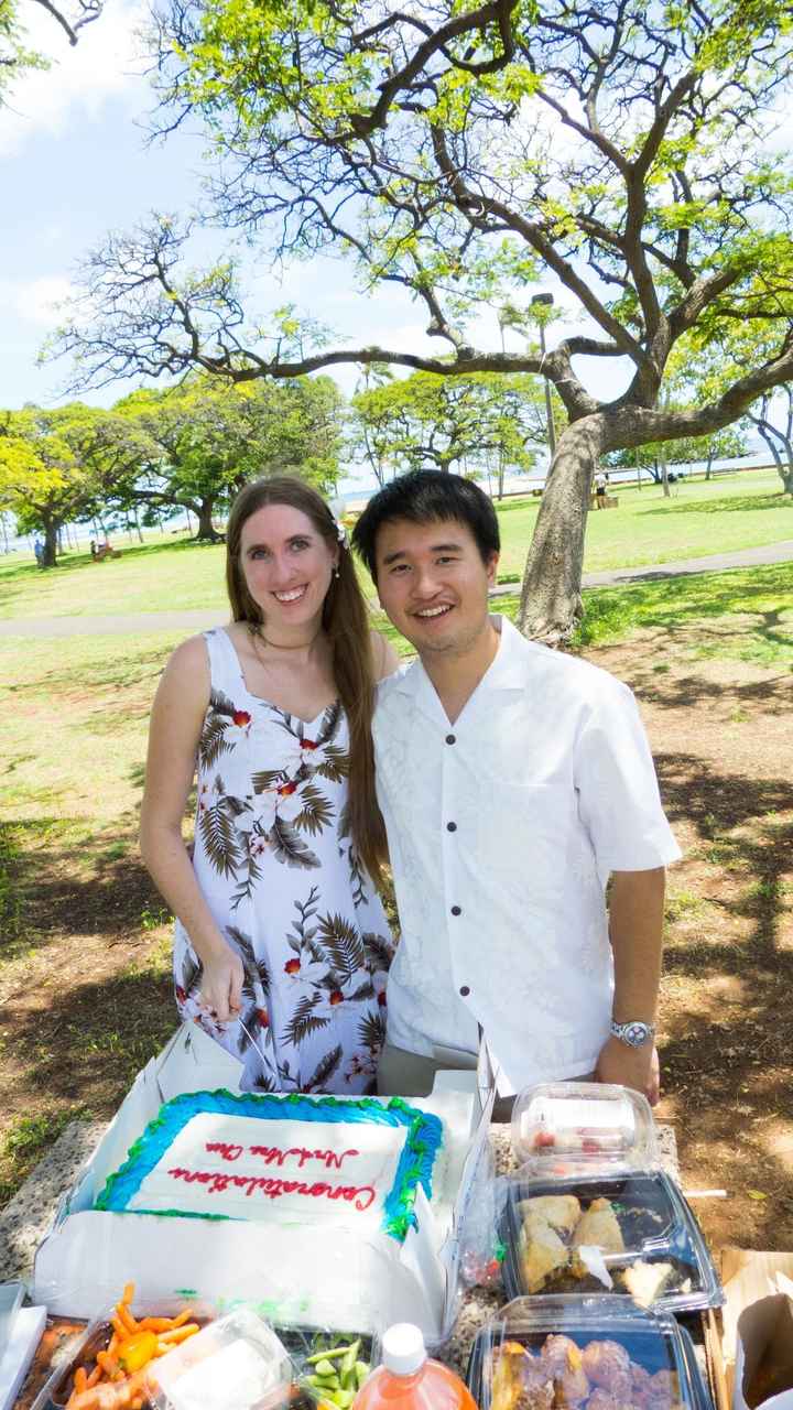 I had a Wedding Potluck and it turned out great! (Pics!)
