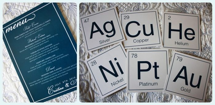 unique table numbers suggestions, please!