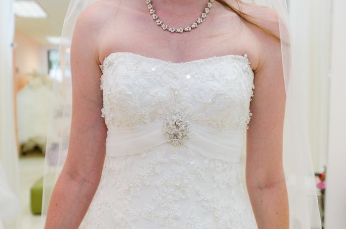 I can finally see what my dress looks like!!!