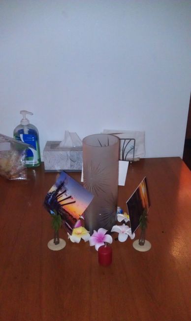 Cake table mock up