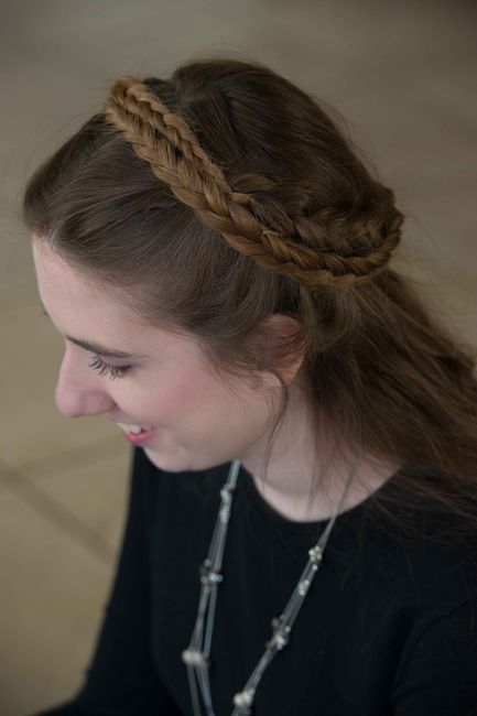 What I did with my long hair...Pics from my hair trial!