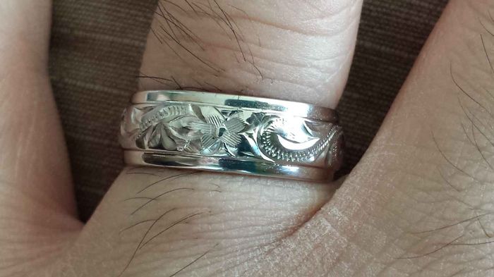 Picked up our custom designed wedding bands!!!  (Pics!!)