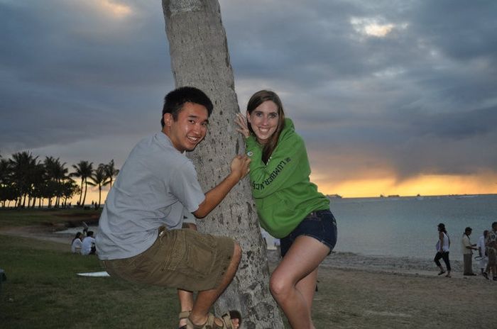 Your first photo together!!