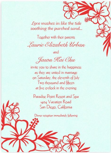 Expensive invitations**