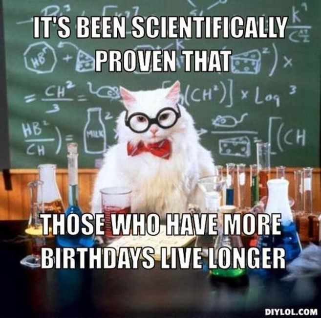 Holy Hell, my birthday
