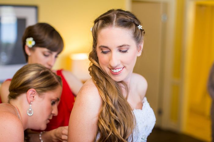 Trial Saturday-- show me your "natural" makeup and half up/half down styles!