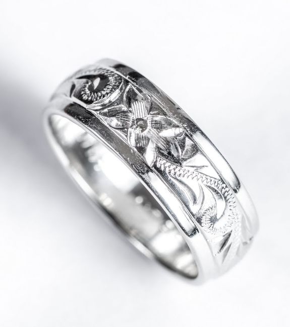Show us your man's wedding band.