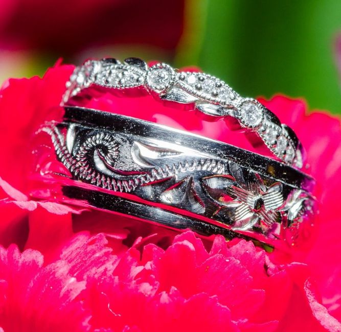 Show us your man's wedding band.