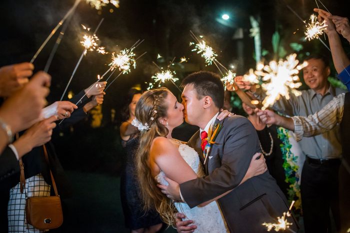 Sparklers?  Send off lanterns?