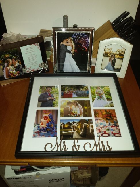 Finished my Wedding Shadow Box (and other wedding displays...pics!)