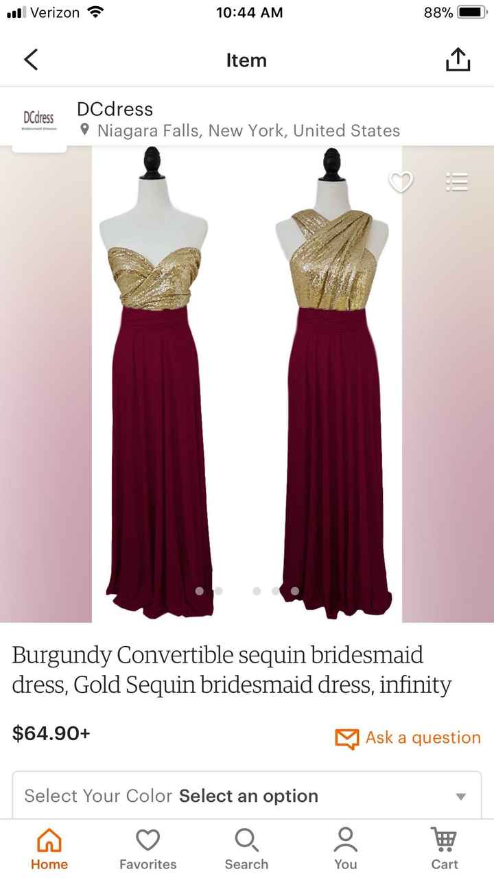 Bridesmaid dresses - 1