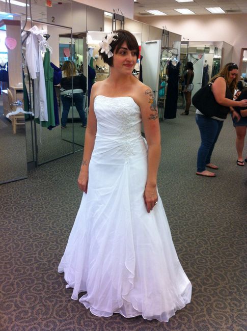 My dress is in! Pics included!