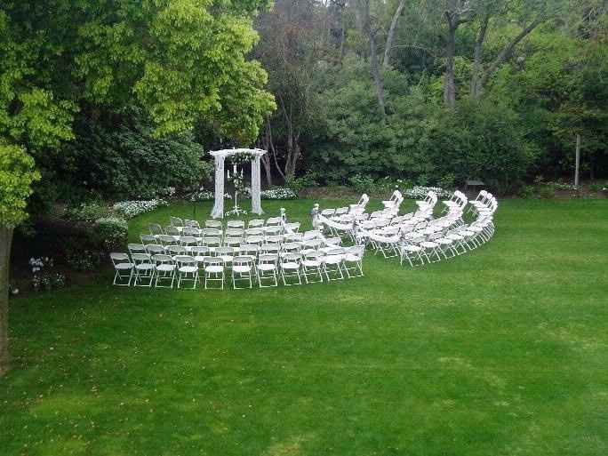 My validation for no cameras/phones during ceremony.