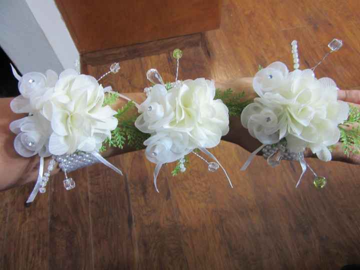 The Mom's Demaded Corsages...