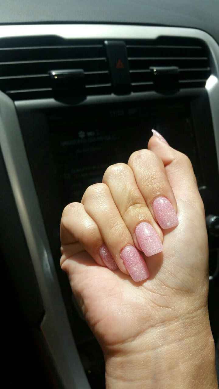 Nail treatment for the big day - 2