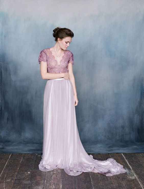 Looking for a Lavender Wedding Dress
