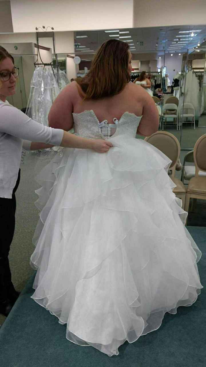 I said yes to the dress!