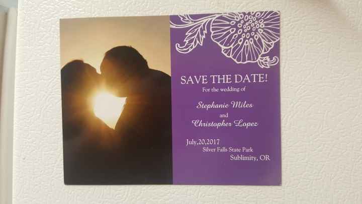 Vistaprint Save the Date Magnets!