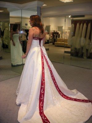I said yes to the dress after the first try!