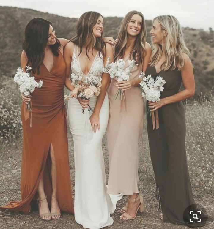 Bridesmaid Dresses- Unique Colors - 1