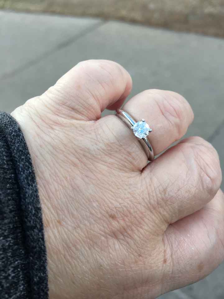 Let's see those rings