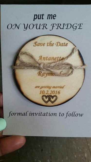 My DIY Save The Date