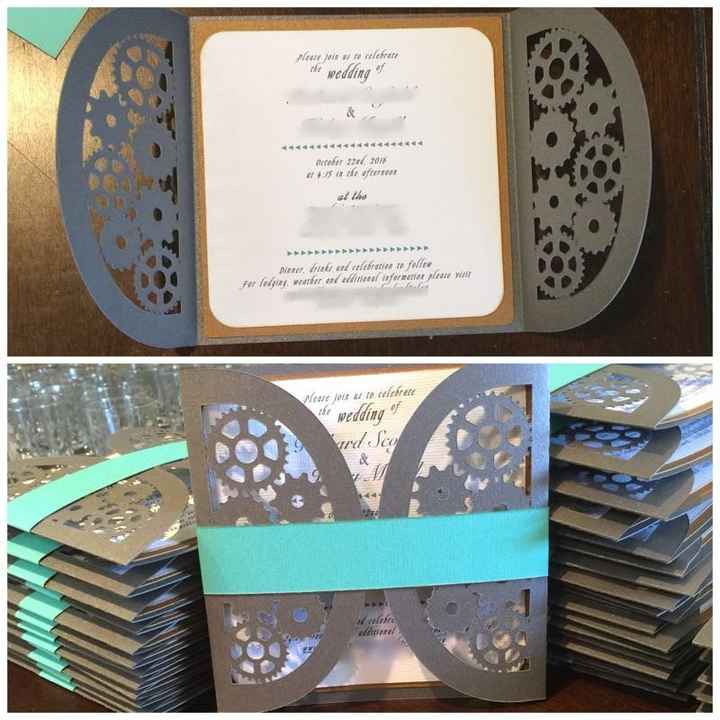 RSVP date?  Post your invitations or invitation inspirations!