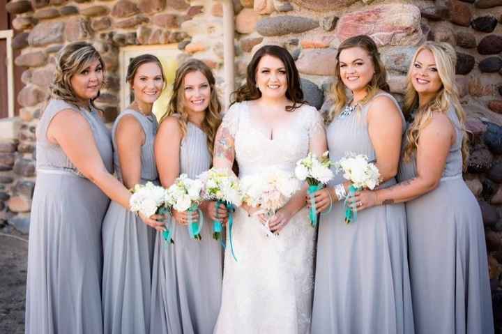 BAM!!! And en-route to our Honeymoon!