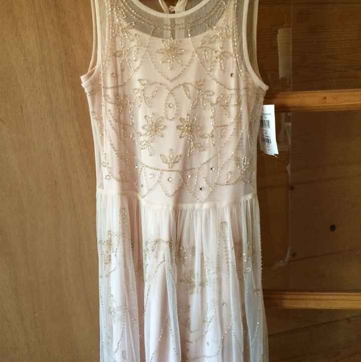 $ for flower dress?