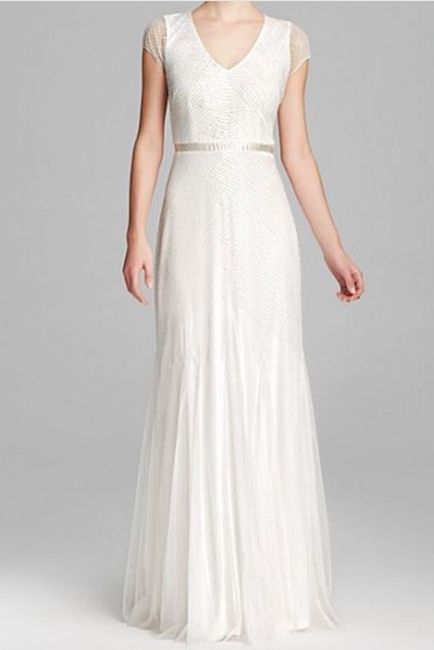 Bridesmaid dress as a bridal gown?