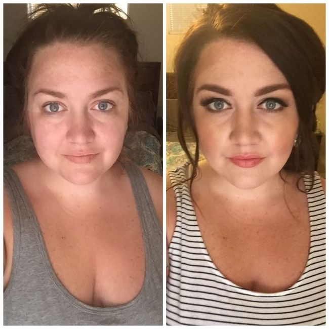 Make up and hair trial photos