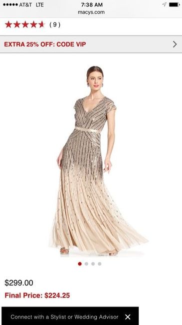 Gold Gowns?? Please help!