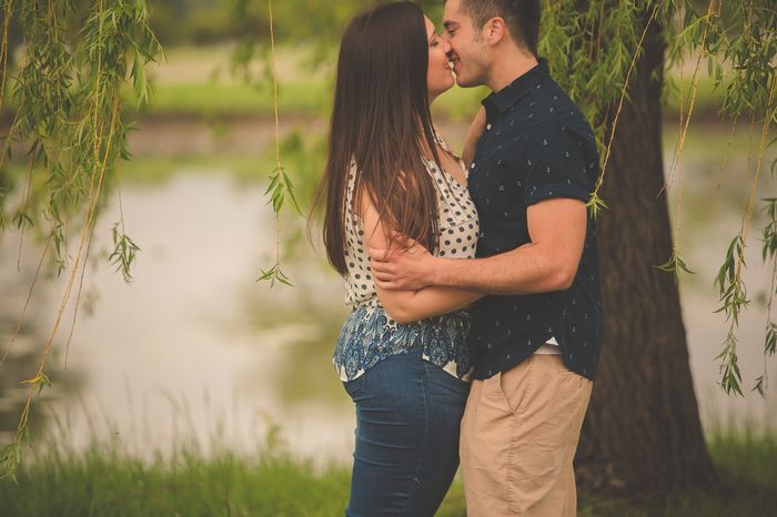 Show your favorite engagement photo