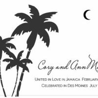 Reception months after wedding -- what date for guestbook? - 1