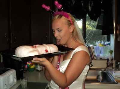 I love my Bach party cake