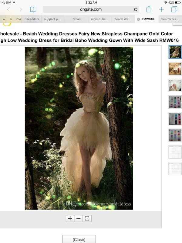 Please Help!! Wedding dress nightmare!!!! Wedding is a month away.