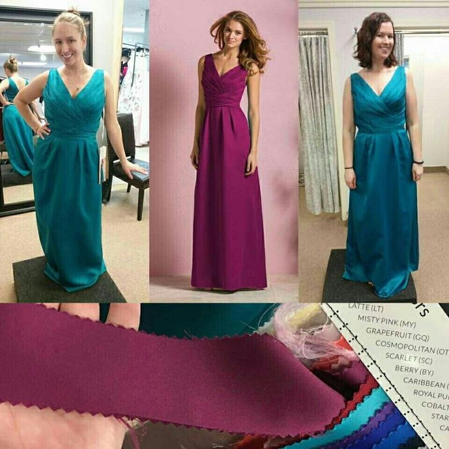 Bridesmaid dresses