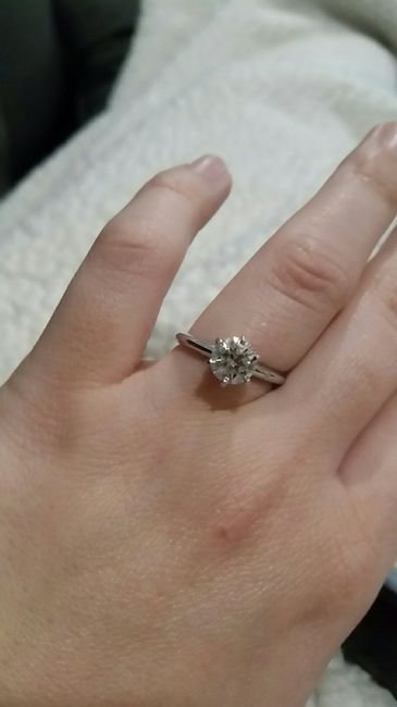 Let's see your engagement rings