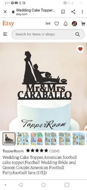 cake Topper😍 2