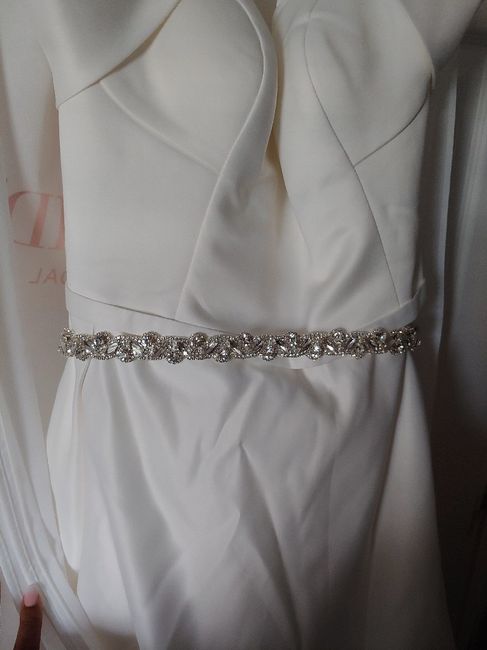 Belt look okay with this dress? 2