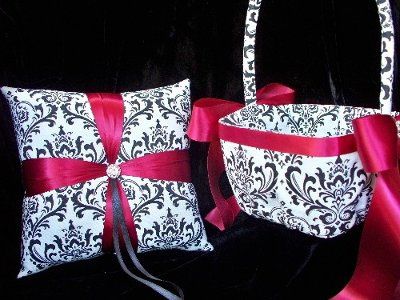 Ring Bearer Pillow & Flower Girl Basket!