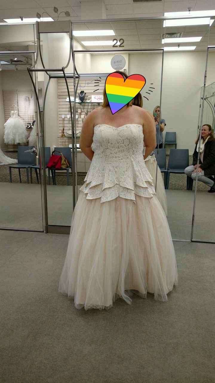 I said yes to the dress!!!