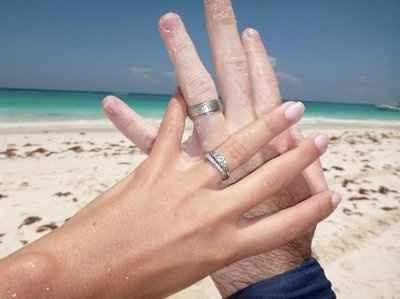 Let's see the Ring you purchased for the Man to be.....