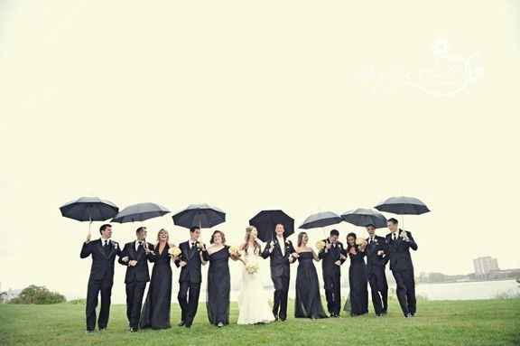 Rain on Your Wedding Day?  Umbrella Pics?