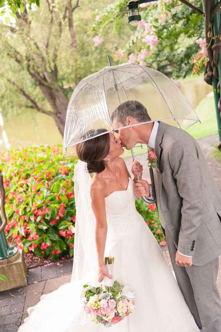 Rain on Your Wedding Day?  Umbrella Pics?