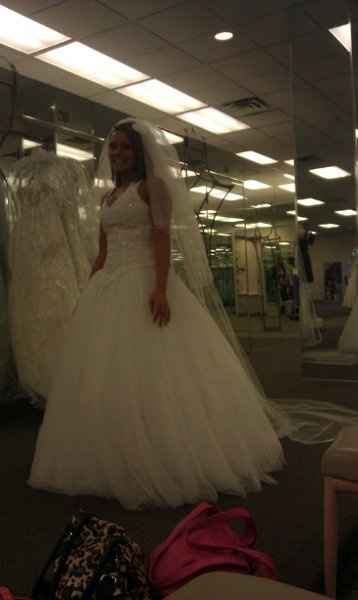 I said yes to the dress! :)