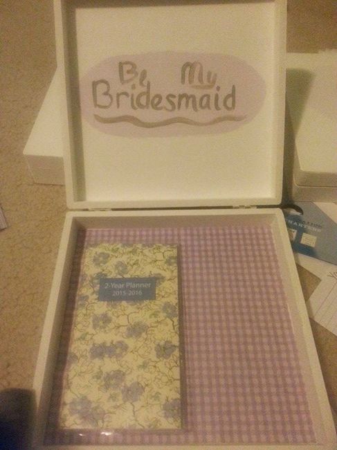 Bridesmaids boxes