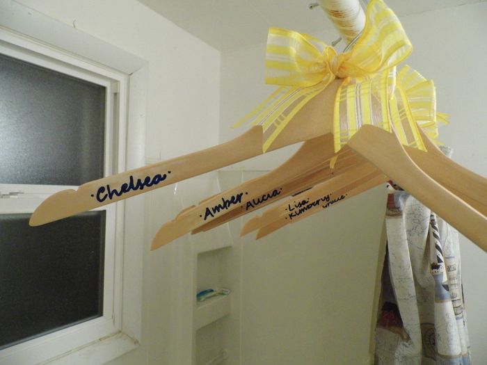 DIY Bridesmaids Hangers *PICS*